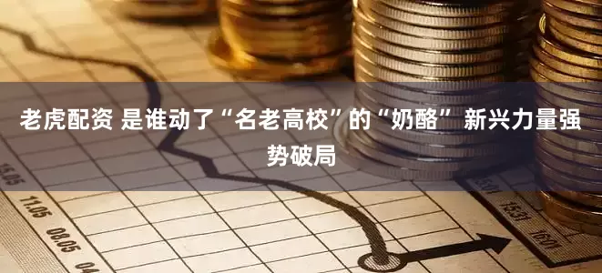 老虎配资 是谁动了“名老高校”的“奶酪” 新兴力量强势破局